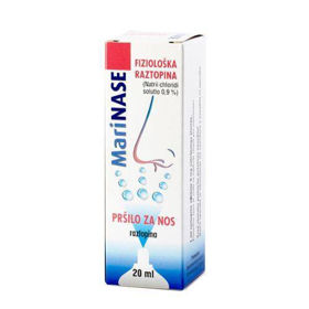 Slika Marinase fiziološka raztopina v pršilu, 20 mL
