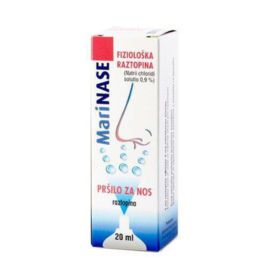 Marinase fiziološka raztopina v pršilu, 20 mL