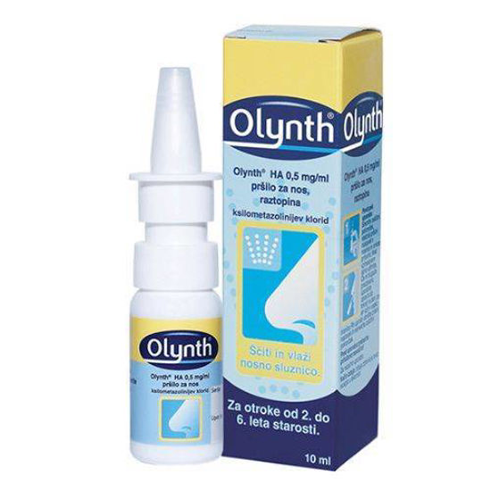 Olynth HA 0,5 mg/mL pršilo za otroke, 10 mL
