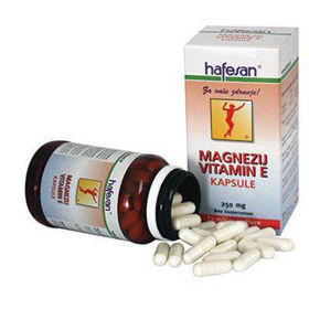 Slika Hafesan magnezij in vitamin E, 60 kapsul ali KOMPLET