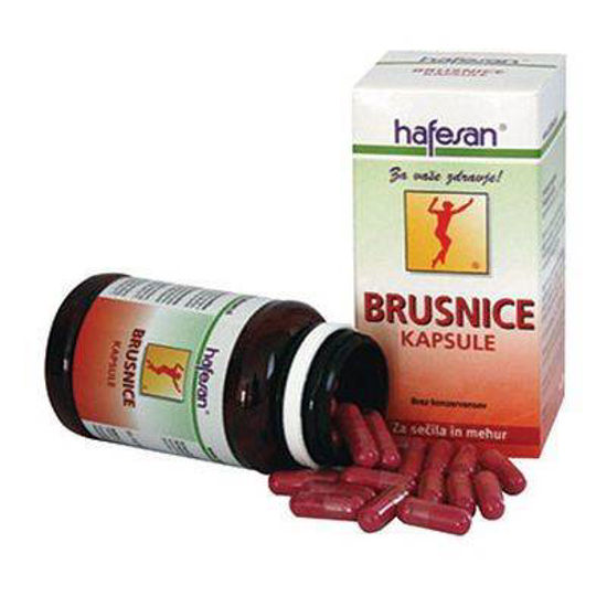Hafesan brusnica, 60 kapsul ali KOMPLET