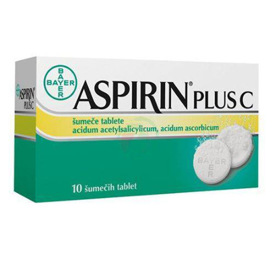 Aspirin plus C, 10 šumečih tablet