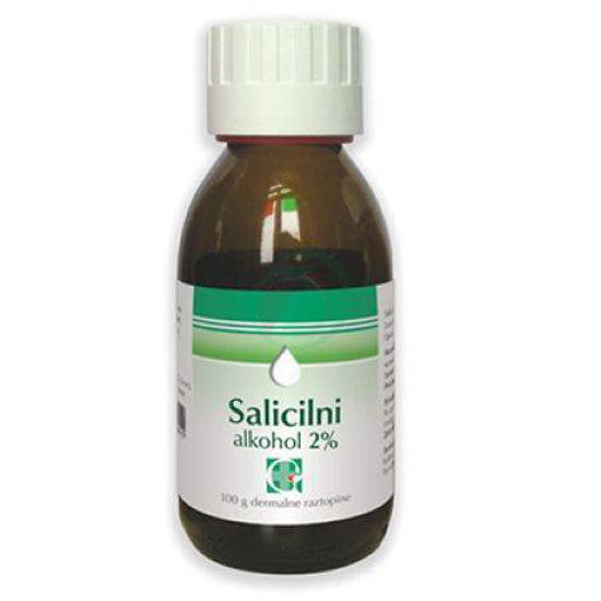 Salicilni alkohol dermalna raztopina, 100 mL