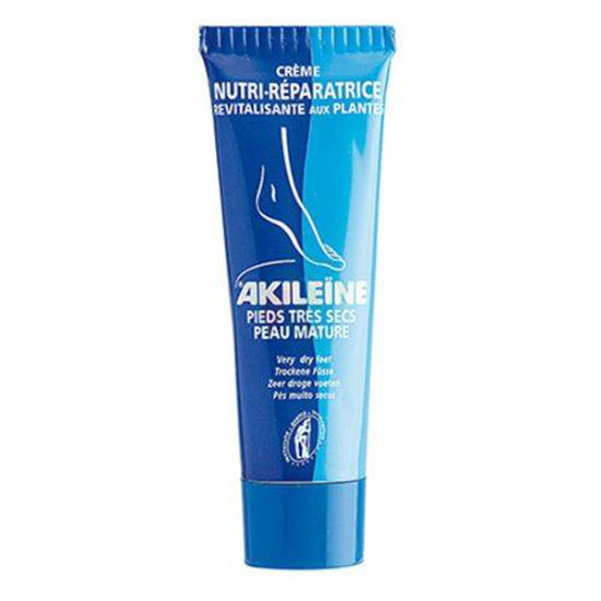 AKILEINE NUTRI-REPAIR hranilna in obnovitvena krema za zelo suho, zrelo kožo stopal, 75 mL