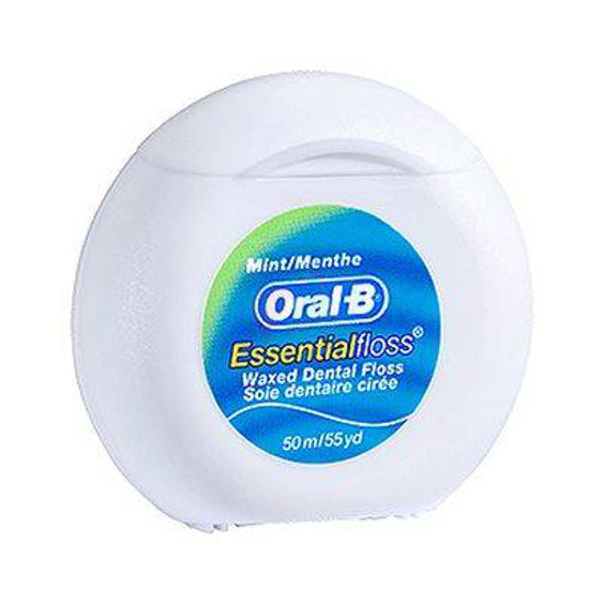 Oral-B Essential Floss zobna nitka (navadna ali mint), 50 m