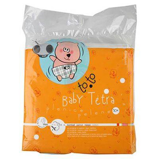 Toto baby tetra bombažne plenice, 3 ali 5 plenic