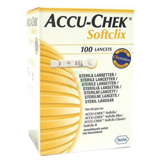Lancete Softclix 100