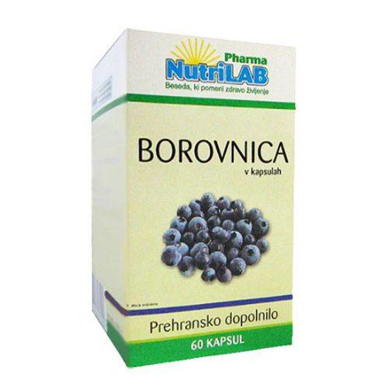 Nutrilab borovnica, 60 kapsul