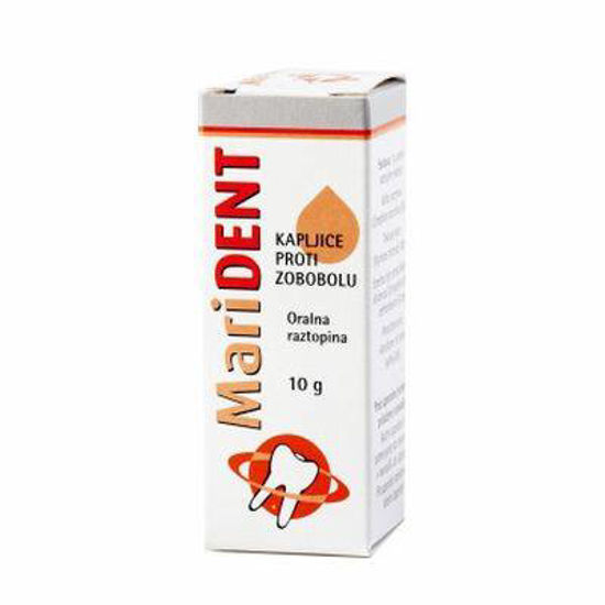 Kapljice proti zobobolu Marident, 10 g