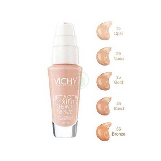 Vichy Liftactiv flexilift tekoči puder proti gubam, 30 mL