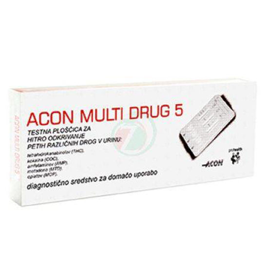Abugnost multi drug 5 urinski test, 1 test
