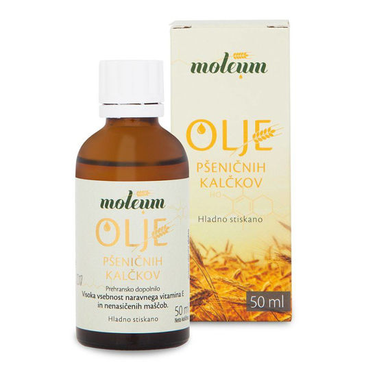 Moleum olje pšeničnih kalčkov, 50 mL