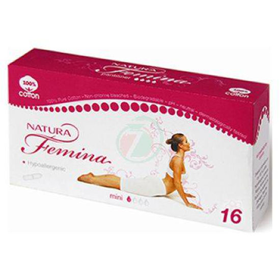 Natura femina Mini tamponi, 16 tamponov