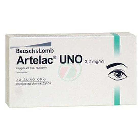 Artelac UNO 3,2 mg/mL kapljice za oko, 30 x 0,6 mL