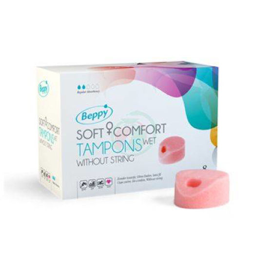Beppy Comfort Wet mokri tamponi, 8 tamponov