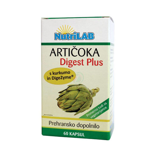 Nutrilab Artičoka Digest Plus, 60 kapsul