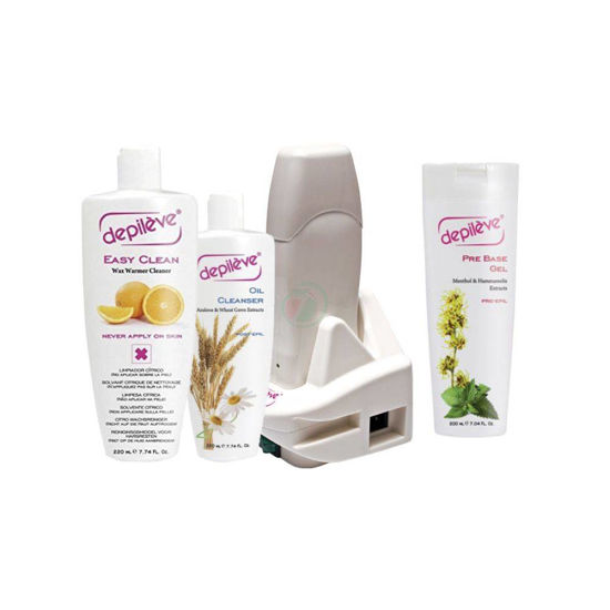 1. paket izdelkov za roll-on depilacijo (Depileve & Starpil)