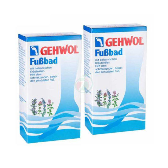 2x Gehwol kopel za noge, 2 x 400 g