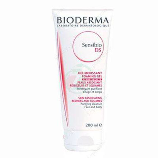 Bioderma Sensibio DS gel - Čistilni gel za pomiritev občutljive kože, 200 mL