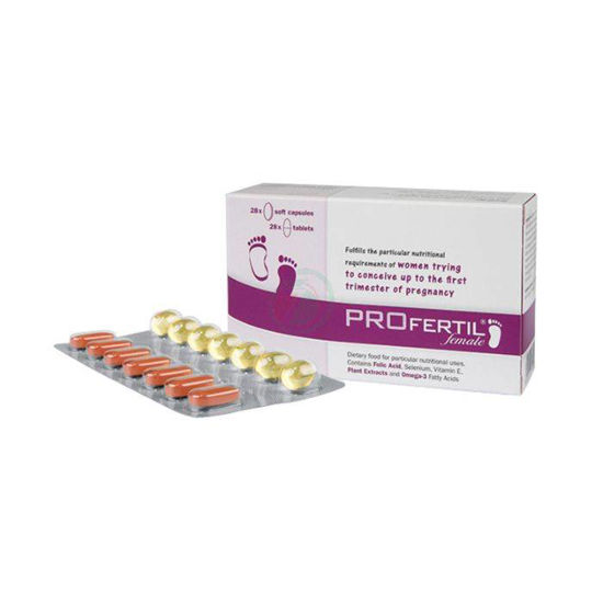 PROfertil female, 28 tablet in 28 kapsul