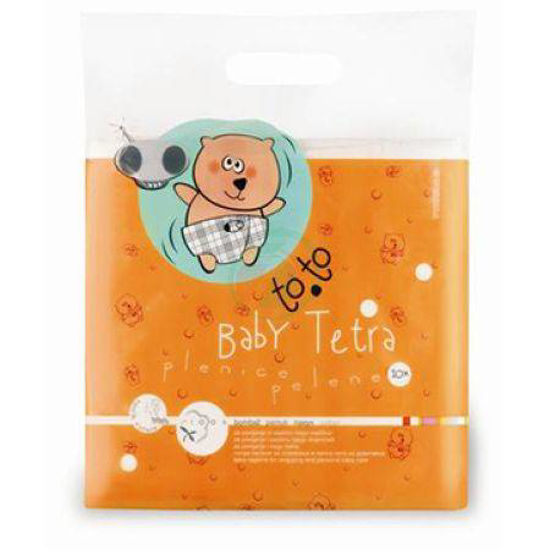 Toto baby tetra bombažne plenice, 5 plenic