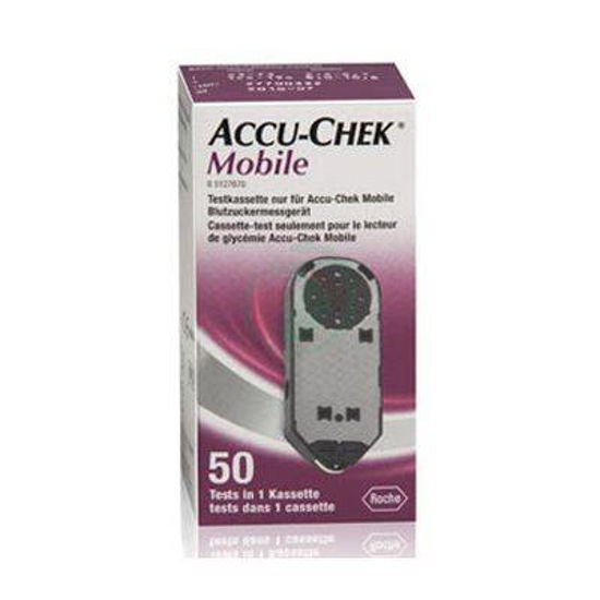 Accu-chek mobile testni lističi, 50 lističev