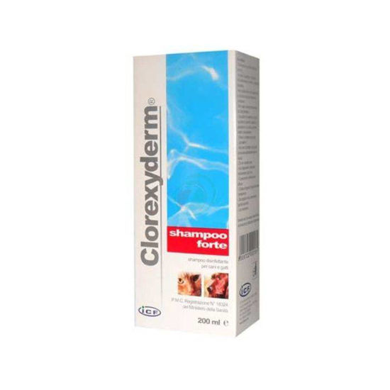 Clorexyderm forte šampon za pse in mačke, 200 mL