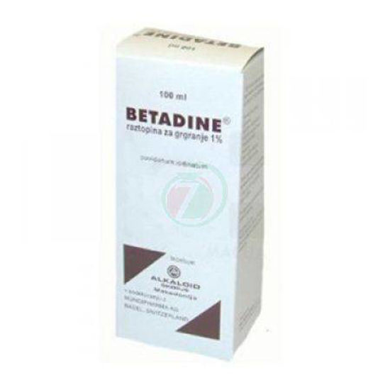 Betadine raztopina za grgranje, 100 mL