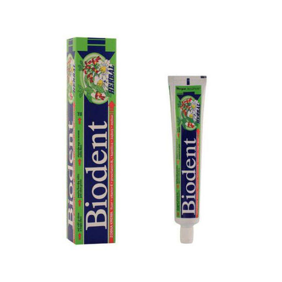 Biodent zeliščna zobna krema s Herbal kompleksom, 75 mL
