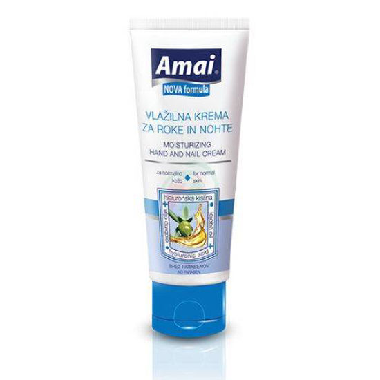 Amai vlažilno zaščitna krema za roke in nohte za normalno kožo, 100 mL