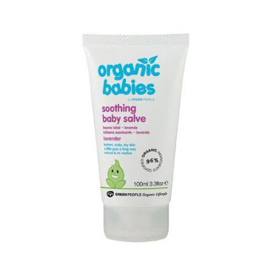 Green People vlažilna krema za dojenčke s sivko, 100 mL