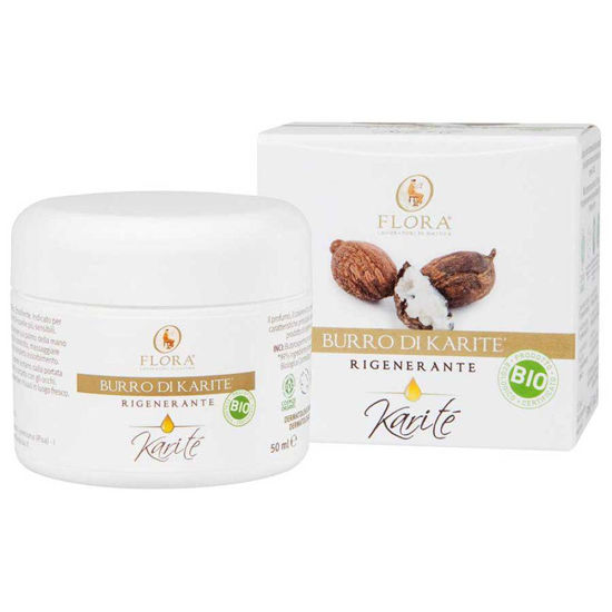 Flora 100 % karite maslo, 50 mL