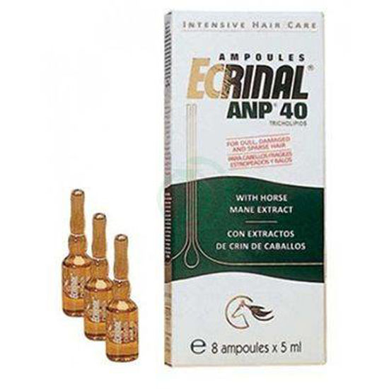 Ecrinal ampule proti izpadanju las, 5x8 ampul