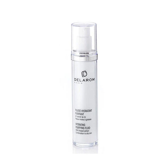 Delarom hidratanten čistilni fluid z ekstraktom lana, 50 mL