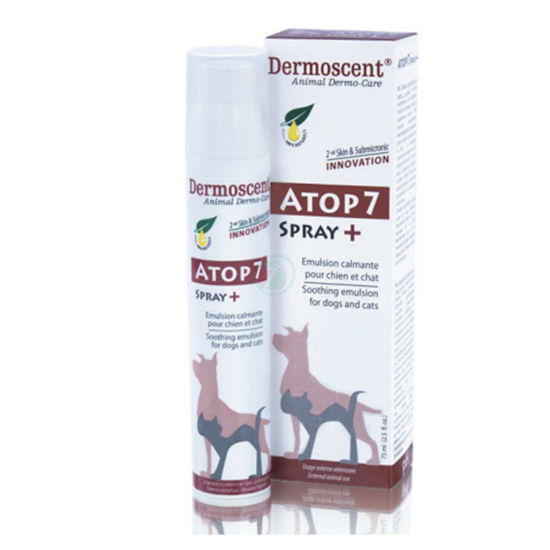 Dermoscent Atop 7 Spray blažilna emulzija za pse in mačke, 75 mL