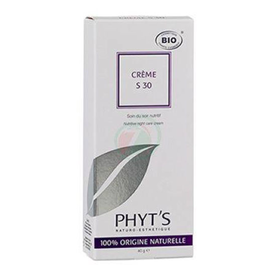 Phyt's Creme S 30 hranljiva nočna krema, 40 g