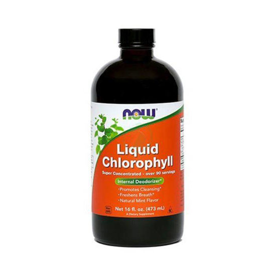 Now tekoči klorofil, 473 mL