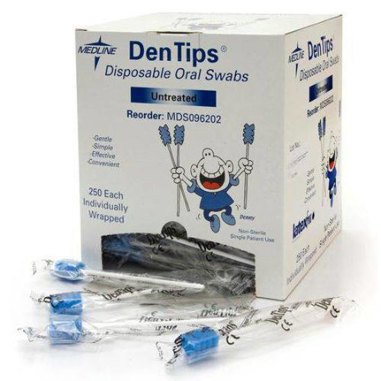 DenTips gobice za ustno higieno, 250 gobic