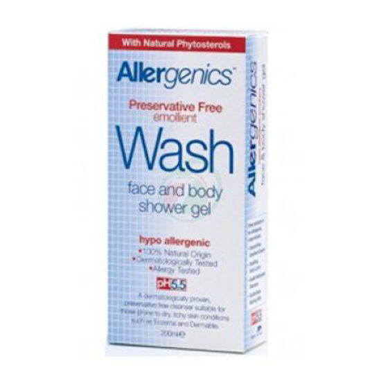 Allergenics pomirjevalni čistilni gel za obraz in telo