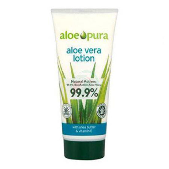 AloePura aloe vera losjon s karitejevim maslom, 200 mL
