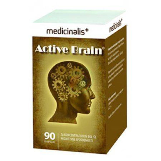 Active Brain za aktivne možgane, 90 kapsul