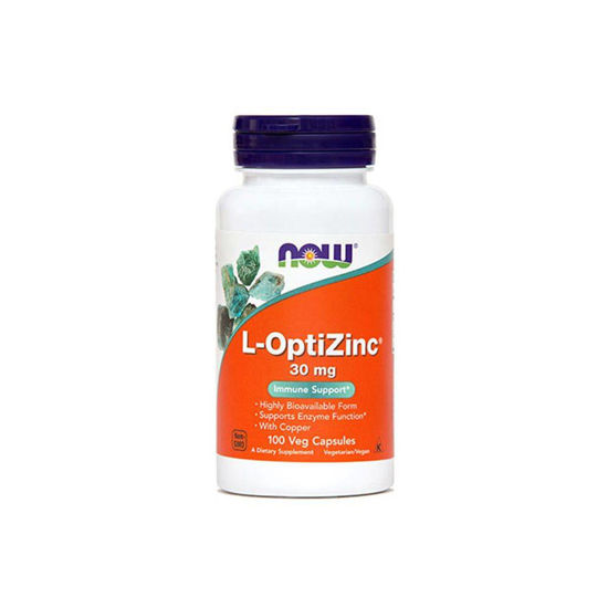 Now Cink (L-OptiZinc) 30 mg kapsule, 100 kapsul