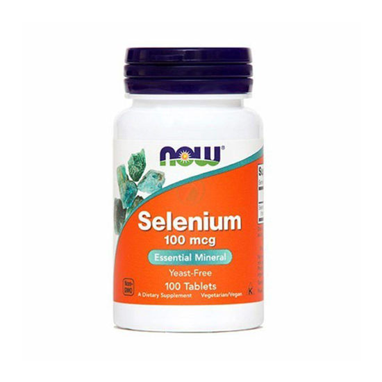 Now Selen 100 mcg, 100 tablet