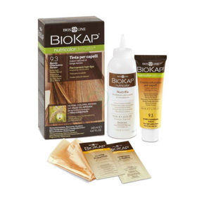 BioKap Nutricolor Delicato + dolgo obstojna barva za lase - odtenek 8.64, 140 mL