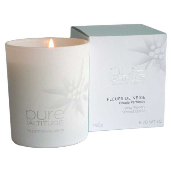 Pure Altitude dišeča sveča snežno cvetje, 190 g