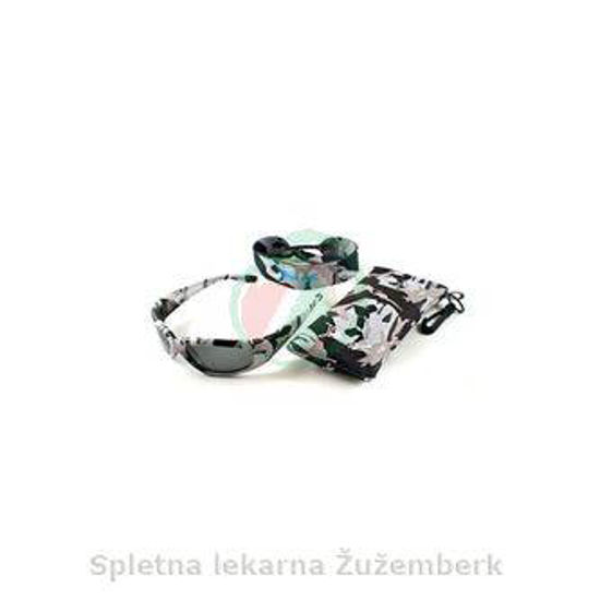 Junior Banz camo siva sončna očala za otroke stare od 4 do 10 let