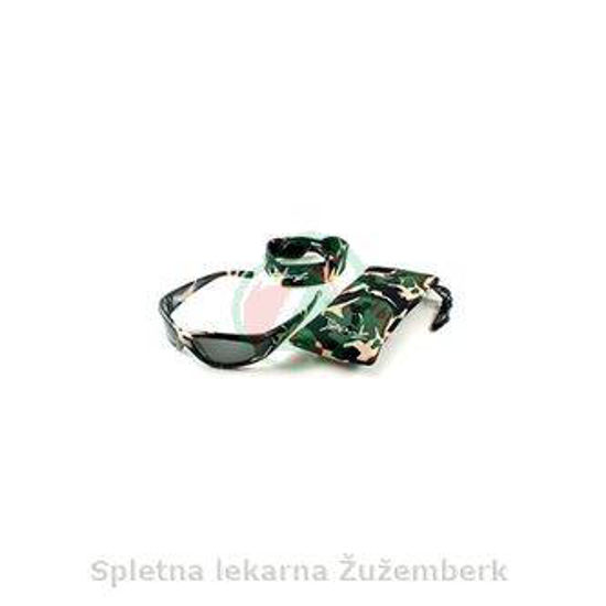 Junior Banz camo zelena sončna očala za otroke stare od 4 do 10 let