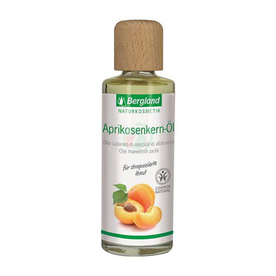 Bergland 100% naravno olje mareličnih pečk, 125 mL