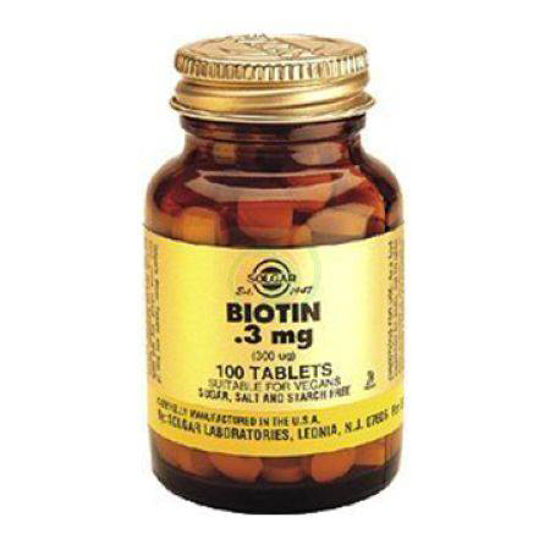 Solgar Biotin, 100 tablet