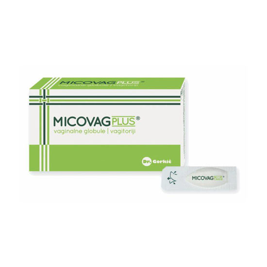 Micovag Plus vaginalne globule, 10 x 2 g